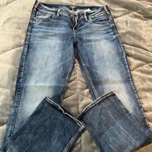 Silver Avery Slim Boot